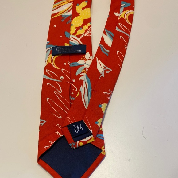 ralph lauren floral tie